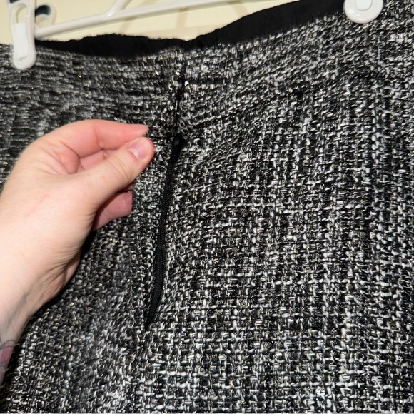 WOMENS TALBOTS HAMPSHIRE ANKLE LENGTH WITH SEQUIN TWEED PARTY NYE PANTS SIZE: 14 - Picture 5 of 15